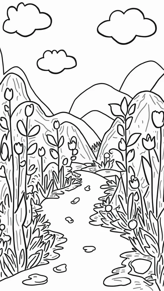 big and bold coloring pages